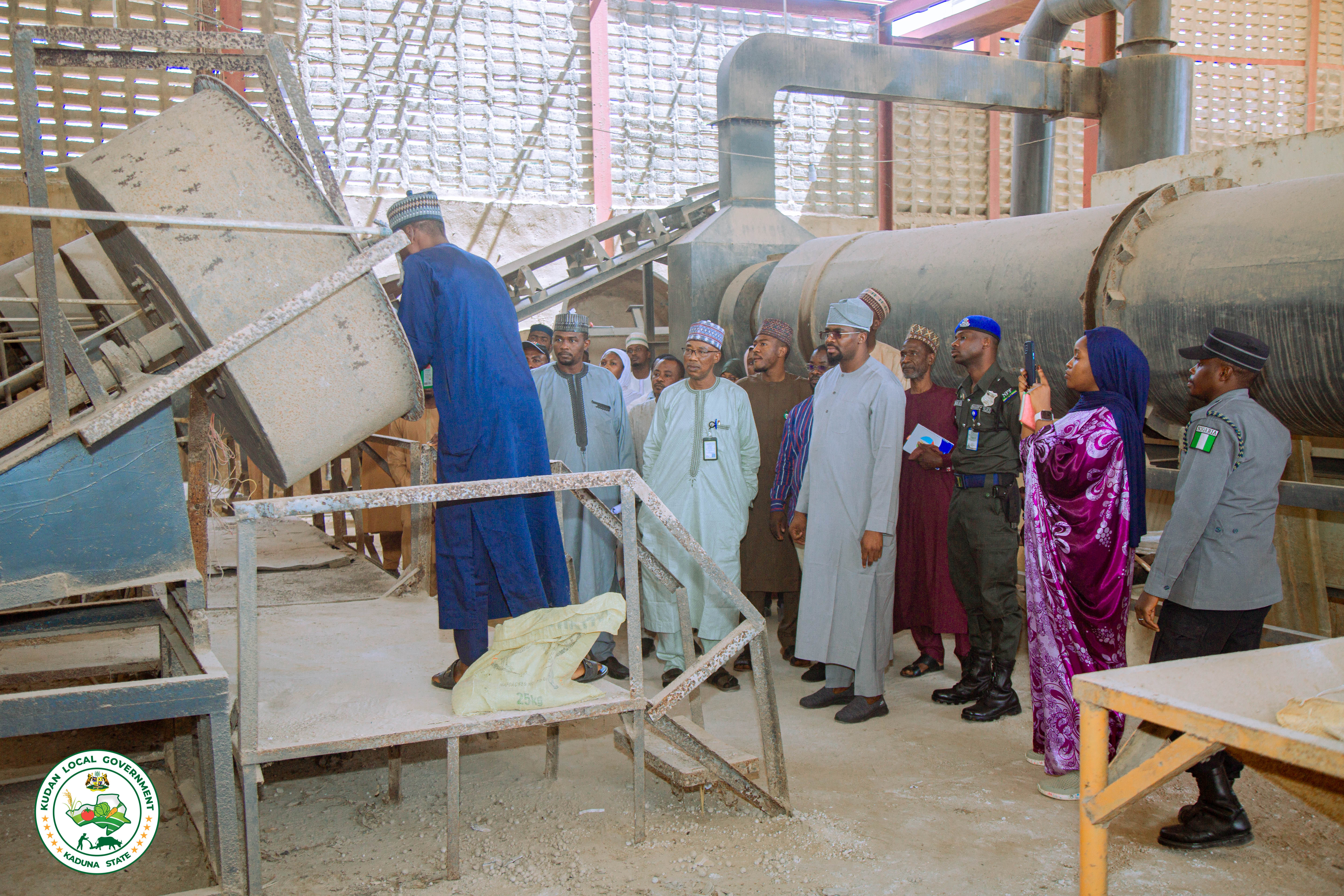 The Chairman during his visit to NARICT